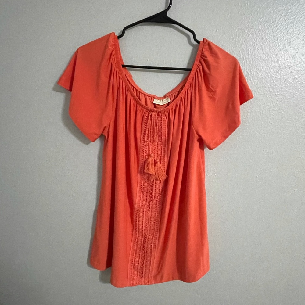 Orange Top Size M